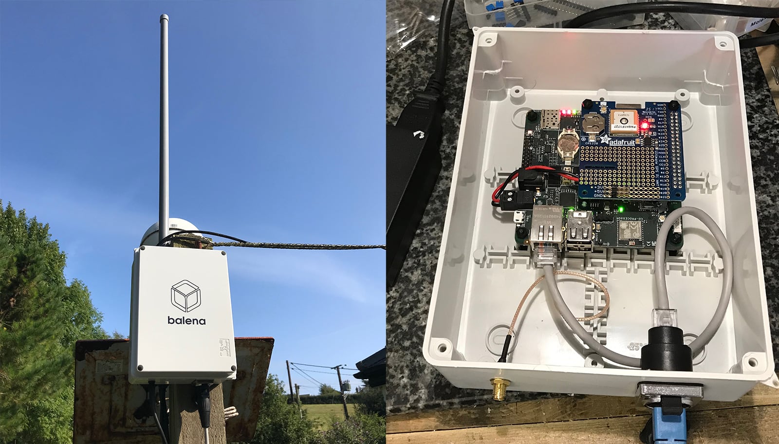 Install a balenaFin outdoors, for use as a LoRa gateway, flight tracker, weather station and more!