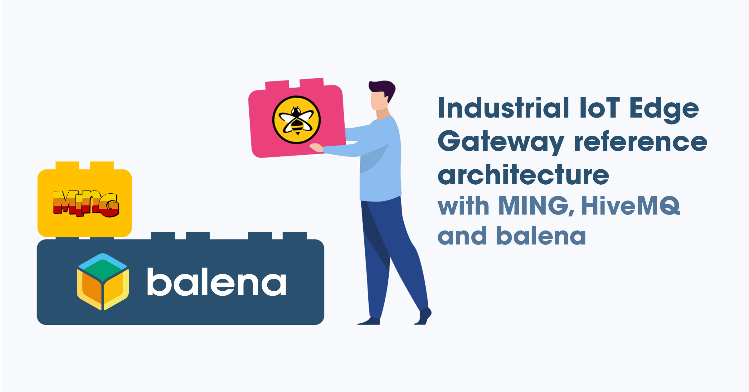 Industrial IoT Edge Gateway reference architecture using MING with HiveMQ and balena